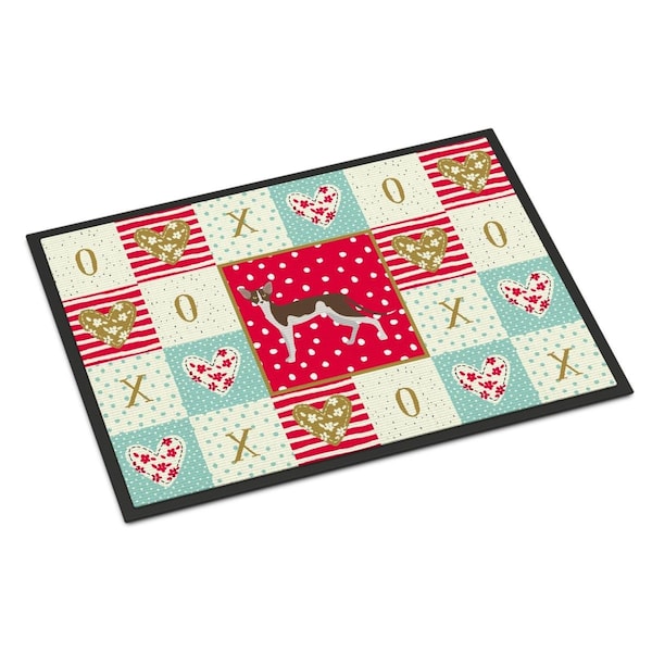 Carolines Treasures 18 x 27 in. Oriental Shorthair No.2 Cat Love Indoor or Outdoor Mat CK5668MAT - main